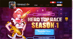 Desktop Screenshot of herogame.com